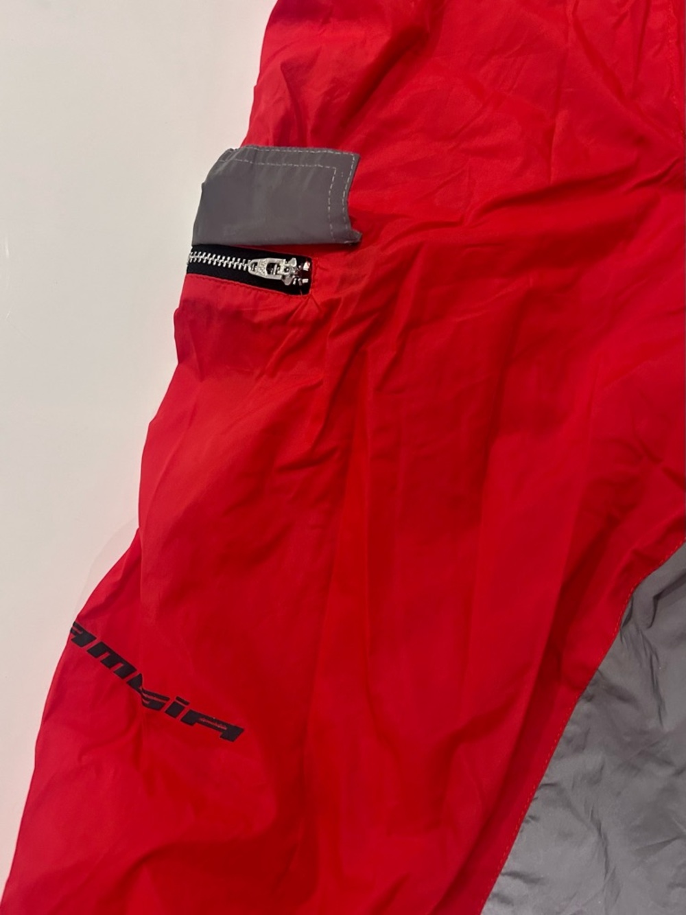 I.AM.GIA Red and Silver Reflective Joggers (Medium) - Picture 5 of 6